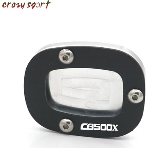 Side Kickstand Stand Extension Support Plate For HONDA CB500X 2013-2018 2017 CB 500X CB500 X Motorocyle Accessories