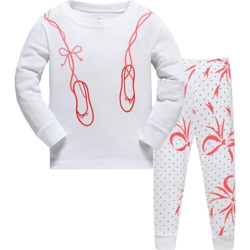 Childrens Clothing Stripe Sets Boys Sleepwear Lovely Clothes Kids Pajamas Baby Girls Cotton Pijamas Spring Autumn Pyjamas