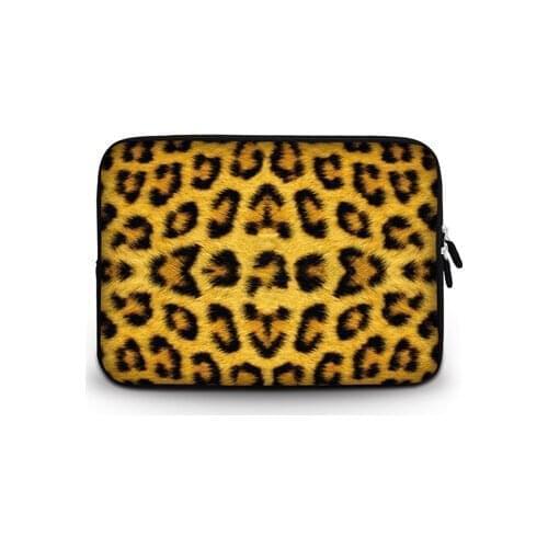 Leopard Laptop Bag Case Sleeve Pouch for Chuwi HP Dell Lenovo Acer Xiaomi Asus Thinkpad 13 13.3 14 15 15.6 16 inch Notebook