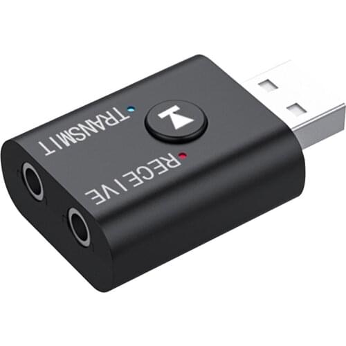 Mini Bluetooth V5.0 Audio Receiver Transmitter Mini Stereo Bluetooth AUX USB 3.5mm Jack For TV MP3 CD Car Kit Wireless Adapter