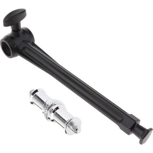 Studio Flash Mount Hexagonal Extension Rod Arm Bracket Accessory Kit 360 Degree Adjustment Standard 1/4inch 3/8inch Screw