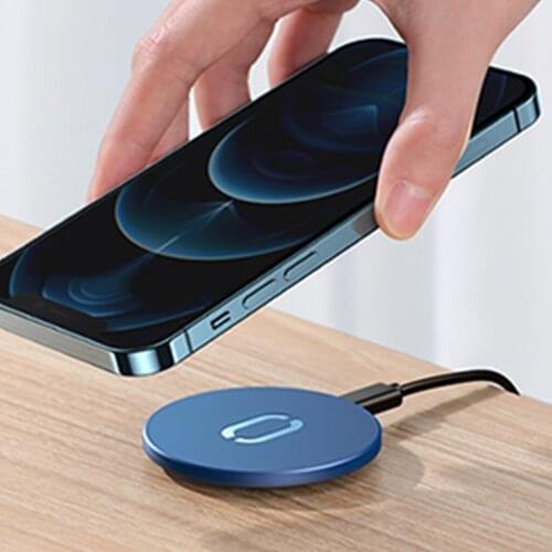 New 15W ultra-thin Magnetic Suction Wireless Charger For -iPhone 12 12 Pro Max Fast Wireless Charging For -iPhone 12 Mini Phone