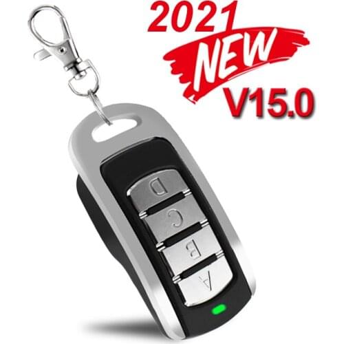 Upgrade the Strongest Chip V15.0 Door Remote Control Switch Opener Rolling Code ERREKA ELCA FADINI Remote Control Door Keychain