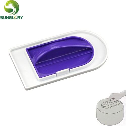 Plastic Cake Smoother Polisher Dual-Use Polisher Tool Surface Polishing Spatula Cake Tools Fondant Decor Baking Pastry Mold DIY