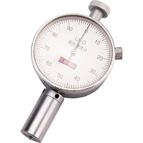 Rubber Hardness Tester Meter LX-A/C/D Tire Silica gel Plastic Sclerometer Durometer