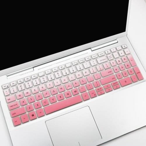 For Dell Insprion 17 7501 2020 7000 7590 7591 7790 Inspiron 15 2020 5000 5584 5590 5593 5501 Silicone laptop Keyboard Cover skin