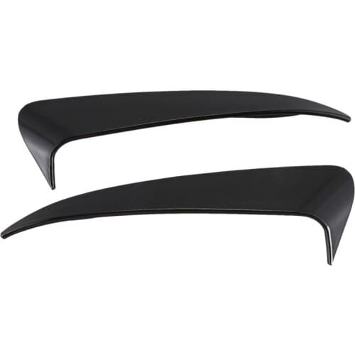 Rear Bumper Spoiler Air Vent Trim Cover Car Body Stickers Covers For 2015-2019 For Benz C Cl W205 C43 C63 Amg Black Car Acces