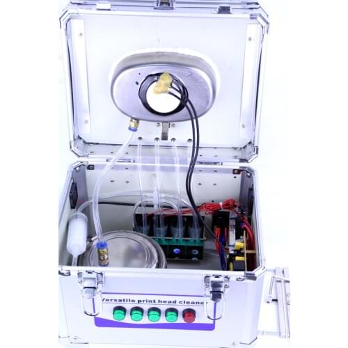Versatile print head cleaner machine Allwin Human Mimaki Zhongye Wit-color DX7 DX6 DX8 DX10 DX4 DX5 clean bash wash
