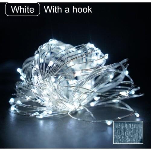 USB Curtain Lights Garland LED Fairy String Lights Curtain Christmas Garland Lights Home/Garden/ Lamps Decorative Lights Windows