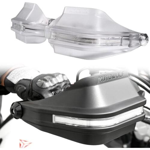For Kawasaki NINJA400 NINJA 400 Z400 Z250 Motorcycle Handguard shield Protector Hand Guard Windshield With LED turn signal