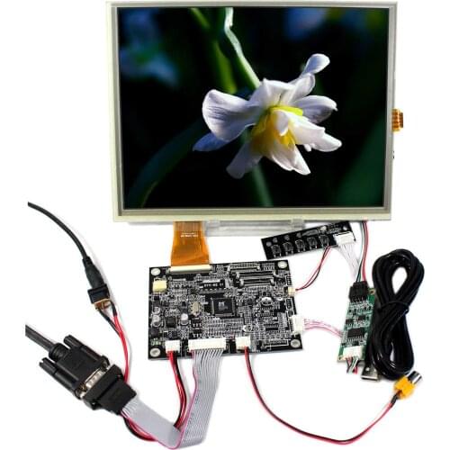 10.4inch A104SN03 V1 800X600 LCD Screen 10.4" Display With Touch Panel VS104TP-A2 VGA AV LCD Controller Board