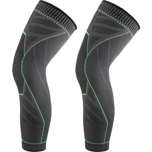 1~2Pcs Nylon Elastic Sports Knee Pads Breathable Knee Support Brace NonSlip with silicone Running Fitness Cycling Knee Protecto