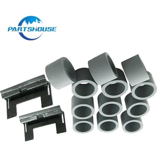 10Sets Pick up Feed Roller Tire and pad 173611 1484864 for Kodak i1200 i1300 i1400 i1405 i1420 i1210 i1220 i1310 i2400 2600 2800