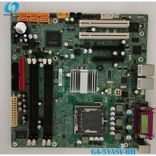 100% Working server Motherboard for GA-5YASV-RH 775 3220 CPU Fully Tested