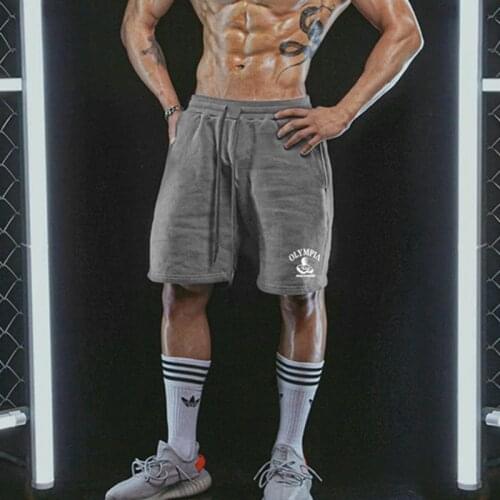 2020 new Summer fitness basketball Cotton shorts Fashion gyms Bodybuilding Joggers shorts Loose training shorts brand Sweatpants