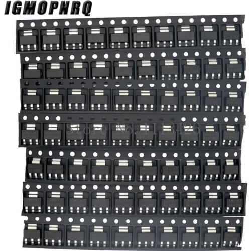 50PCS AMS1117 series AMS1117-1.2V AMS1117-1.5V AMS1117-1.8V AMS1117- 2.5V AMS1117-3.3V AMS1117-5.0V AMS1117-ADJ AMS1117-3.3/5.0