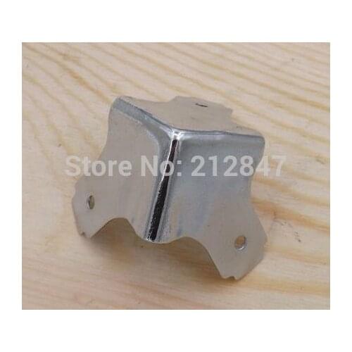 8pcs steel corner Protector high quality Flight case road case performance equipment case cornerite chrome finish