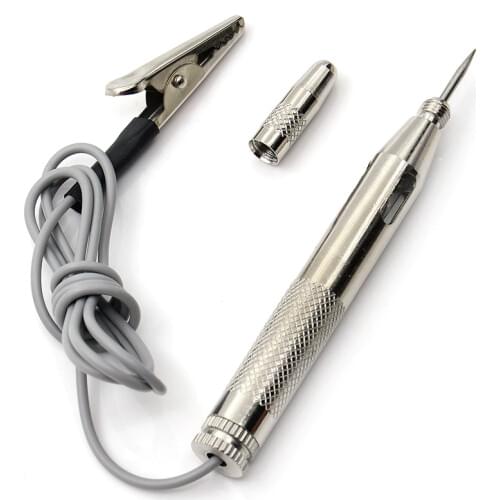 Car-Styling DC 6V 12V 24V Light System Test Probe Lamp Continuity Car Electronic Voltage Circuit Tester Diagnostic Cable