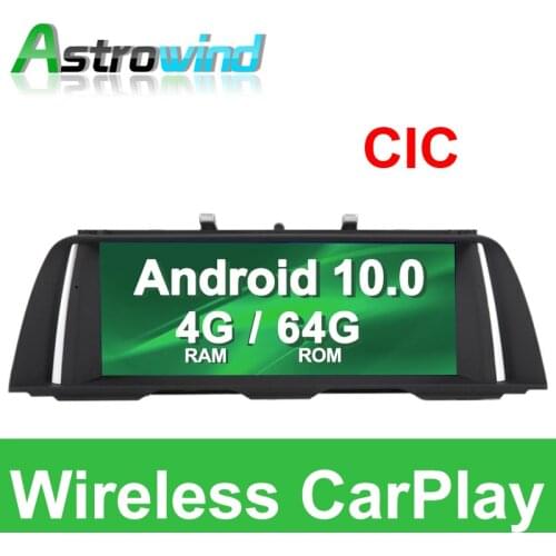 10.25 inch 8 Core Android 10.0 Car GPS Navigation System Media Stereo player For BMW 5 Series F10 F11 2011 2012 with CIC System