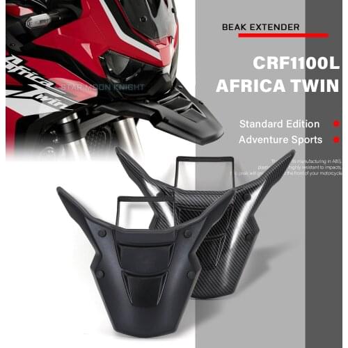 For HONDA CRF1100L CRF 1100 L Africa Twin Adventure Sports Motorcycle Front Beak Fairing Extension Wheel Extender Cover Fender