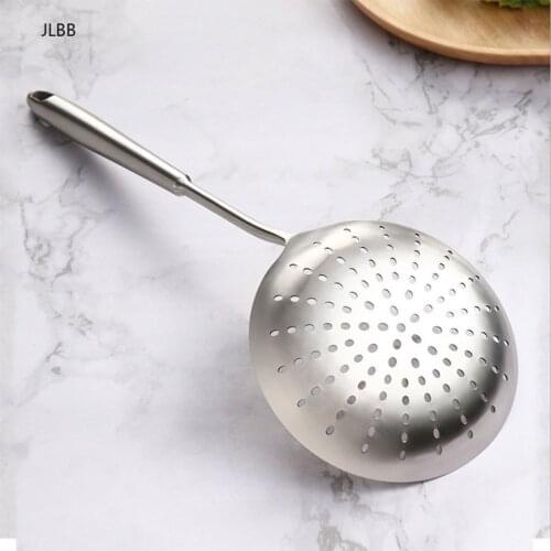 304 Stainless Steel Colanders High Quality Mesh Strainers Cooking Tools Skimmer Large Slotted Spoon Kitchen Utensils