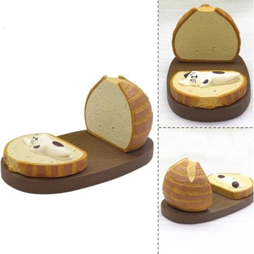 HOT Home Decoratation Creative Cartoon Animal Mobile Phone Bracket Toast Cream Puff Smartphone Holder Gift Furnishing Desk Decor