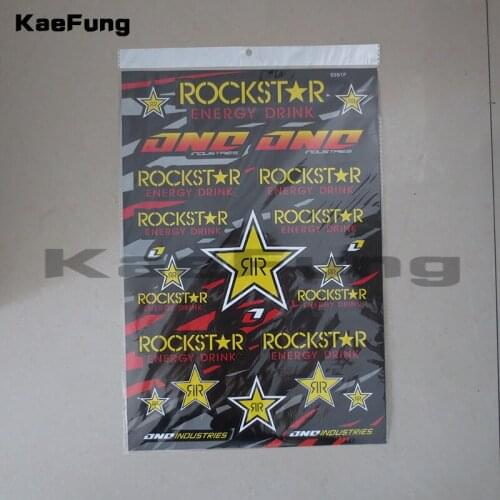 Motocross scooter available diri bike 30*45cm decals Sticker wholesale Cheap motorcycle Helmet stickers