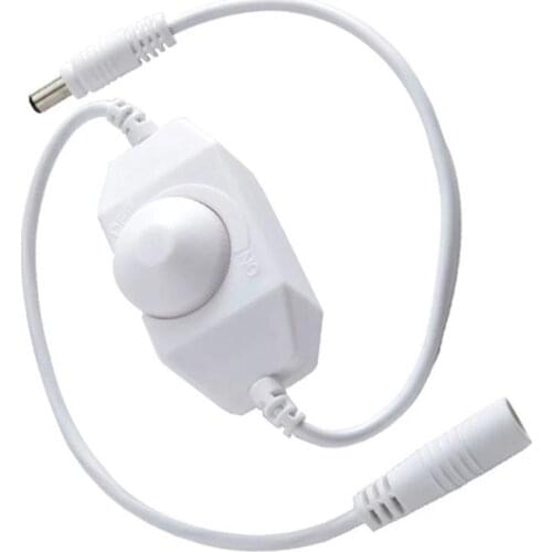 NEW LED Dimmer Switch Brightness Adjust Controller for 3528 5050 5730 5630 Single Color Strip Light DC 12V 24V