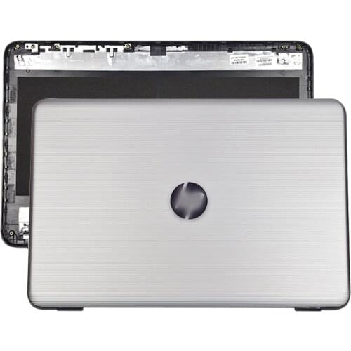 Genuine For HP 17-X 17T-X 17-Y 17Z-Y 17-AY LCD Back Cover/Front Bezel/Hinges Top Case Silver 856586-001 856592-001 46008C0K0004