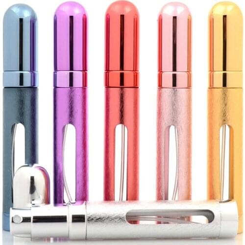 12ml Mini Refillable Perfume Spray Scent Pump Bottle Atomizer Portable Travel Empty Perfume Bottle LX2966
