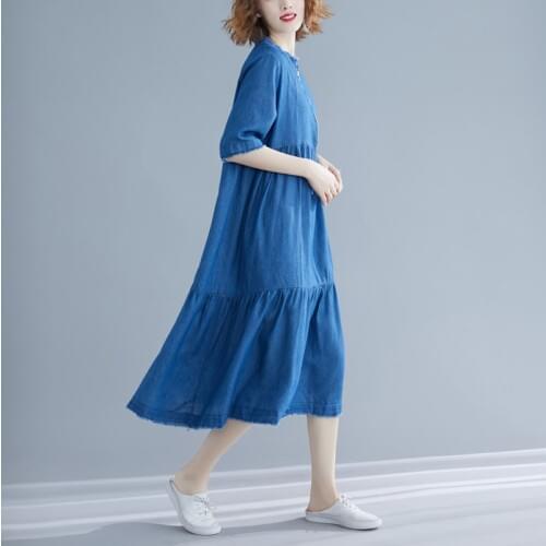 Ryseleco Fashion Denim Dresses