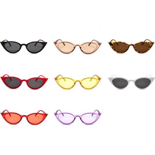 Sunglasses Europe and the new cat ladies eye retro sunglasses fashion personality oval trend wild sunglasses