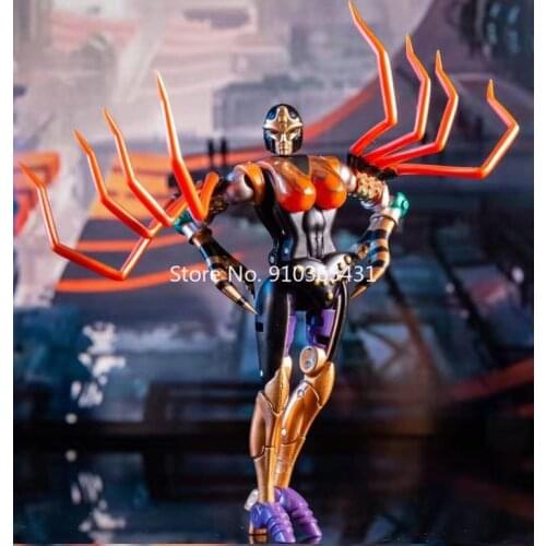 Brand New Transform Element Transformation Toy MM-01 Black Widow Action Figure In Stock
