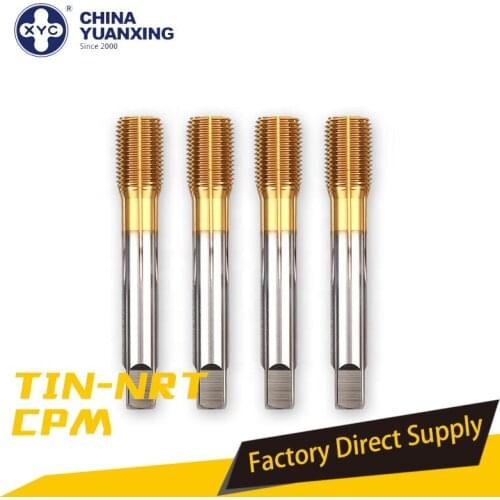XYC CPM Screw Tap Forming Tap TIN coating for Steel Cooper Stainless steel tapping