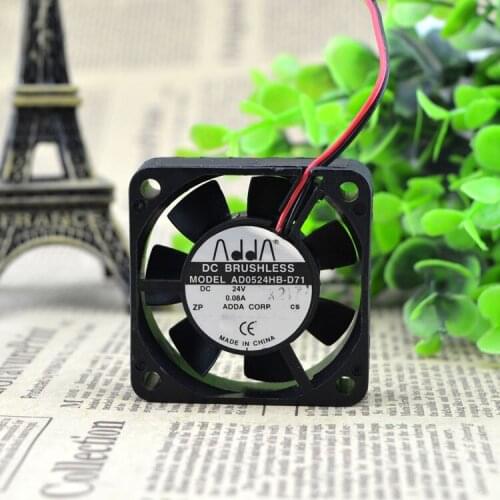 Xiexi FOR ADDA 5015 Fan AD0524HB-D71 24V 0.08A DC Fan Cooling Fan