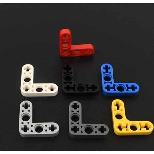 10PCS 32056 High-tech Hole beam 3 x 3 L-Shape Thin Building Blocks Parts MOC DIY Education Build Toys Brick