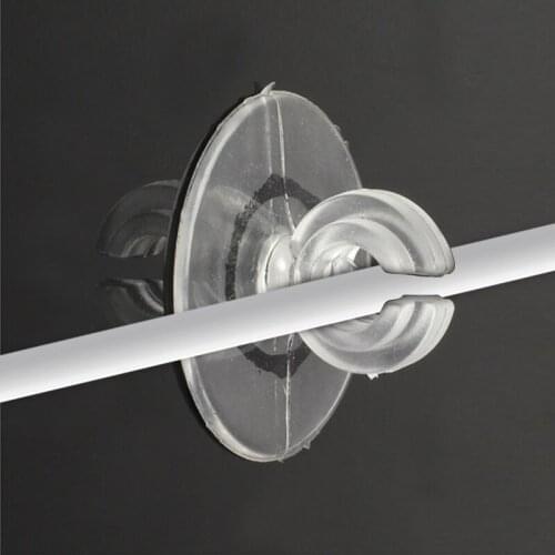 10Pcs Silicone Aquarium Sucker Suction Cup Holder Sucker for Fish Tank Pump Airline Tube 4/6mm Aquatic Pet Supplies