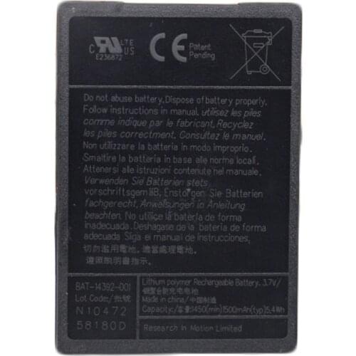 2pcs/lot 1450mAh M-S1 MS1 Battery For Blackberry Bold 9000 9030 9700 9780 ONYX 9700 Niagara 9630 BAT-14392-001 Battery