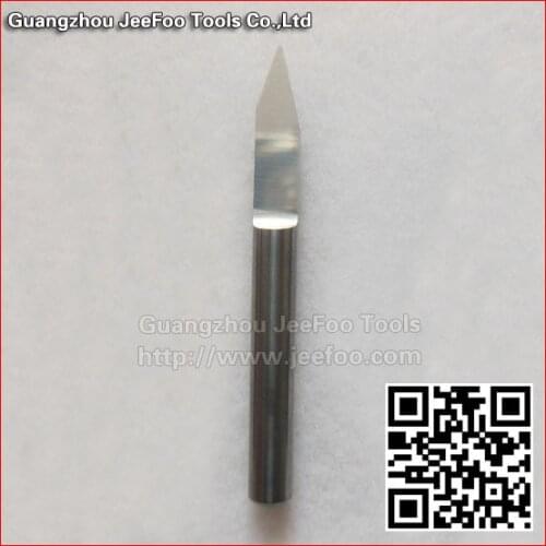 4*40degree*0.3 Flat Bottom Engraving Router Bits, Carbide Tool on 3D Woodworking Relief Machining