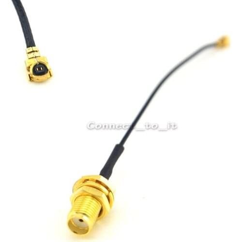 50 Pieces Extension Cord 7cm SMA Jack Bulkhead to Ufl./ipx RF Connector Pigtail Extension Cable 1.13