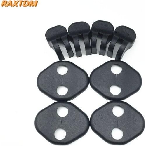 8pcs Auto door checks cover and door lock protecting cover,water proof protector For KIA RIO K2 Soul