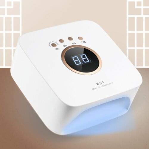 Nail Gel Lacquer Dryer 88W Rechargeable LED Lamp Gelpolish Curing Light Cordless Manicure Machine Wireless Nail UV Lamp Tool
