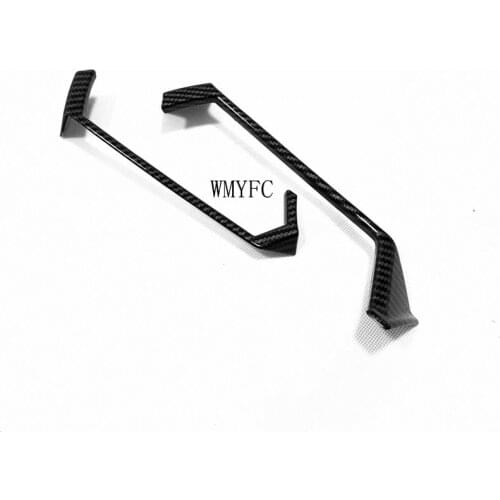 For Nissan Altima 2019 2020 Carbon Fiber Side Front Air Condition Vent Outlet Cover Molding Trim Sticker Accessories Car Styling