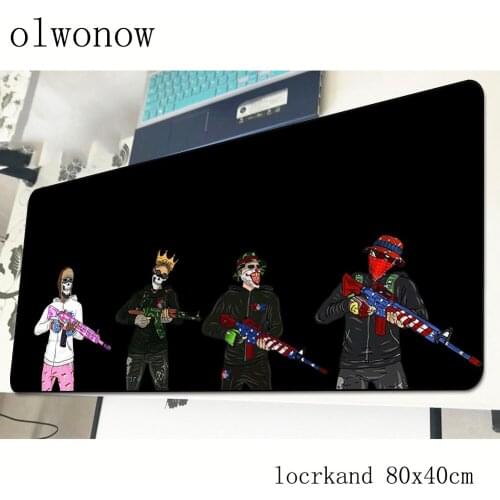 H1Z1 mousepad 800x400x3mm cute gaming mouse pad gamer mat Mass pattern game computer desk padmouse keyboard large play mats