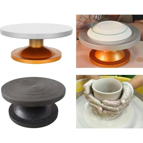 Pottery Wheel 360° Rotating Swivel Stand Turntable Clay Turntable Ceramic Pottery Sculpture Tool for Small Items Craft Products