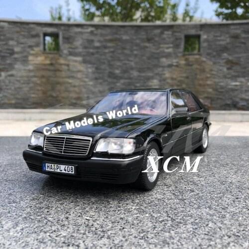 Diecast Car Model for Norev S600 1997 1:18 (Black) + SMALL GIFT
