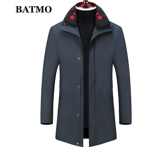 BATMO 2020 80% white duck down hooded jackets men,mens winter down jackets,thicked warm coat,plus-size M-4XL 8991