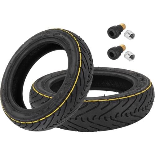 Yuanxing 60/70-6.5 Tire for Segway Ninebot MAX G30 Electric Scooter 10 Inch 60/70-6.5 Tubeless Tire And Valve Wheel Tire Parts