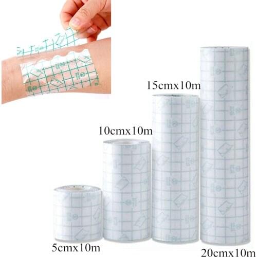 1Roll 10M Tattoo Bandage Roll Microblading Tattoo Film Aftercare Skin Healing Repair Waterproof PU Film Tattoo Accessories
