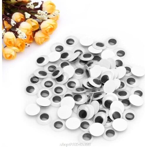 100PCS Wiggly Wobbly Googly Eyes Self-adhesive Scrapbooking Crafts MY31 21 Dropshipping